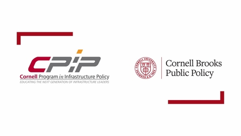 Thumbnail for Rick Geddes: New Challenges for Infrastructure Policy in the 21st Century