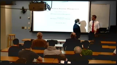 Thumbnail for ORIE Colloquium on 1/28/2014 - Dragos Florin Ciocan: Tools for Modern Revenue Management