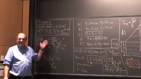 Thumbnail for entry 20 - Hydrostatics II Session 20