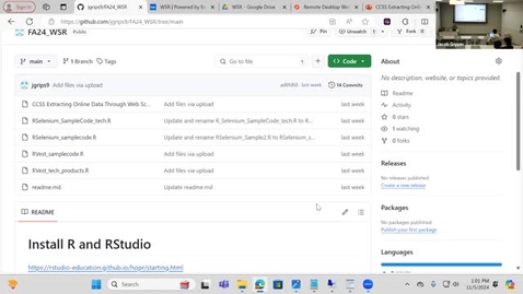 Thumbnail for Web Scraping in R