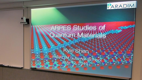 Thumbnail for ARPES Studies of Quantum Materials - Unconventional Superconductors and Topological Materials. (Shen)