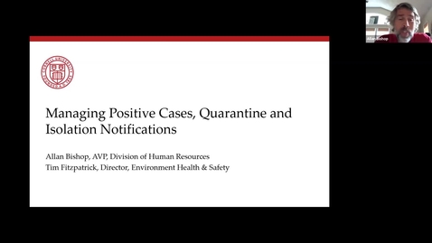 Thumbnail for Managing Positive Cases - Managers Forum 8/28
