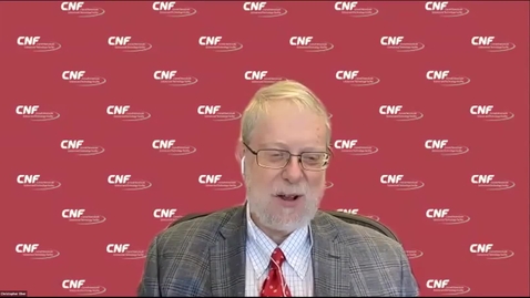 Thumbnail for 2021 CNF Virtual Annual Meeting, Video 9; Keynote Prof. George Malliaras