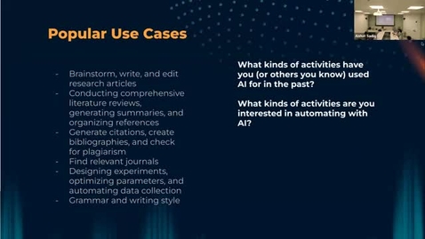Thumbnail for AI For Social Scientists, Lunch &amp; Learn.mp4