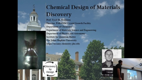 Thumbnail for entry Chemical Design of Materials Discovery (McQueen)(1 of 3)