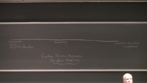 Thumbnail for entry Session 6: Union and Management Approaches to Organizing