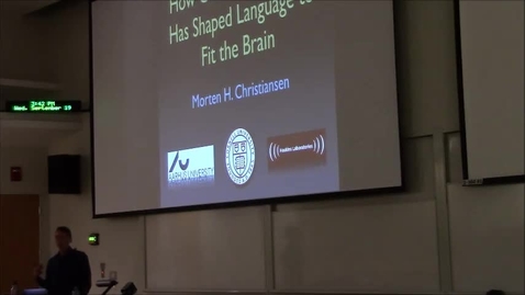 Thumbnail for entry How cultural evolution has shaped language to fit the brain