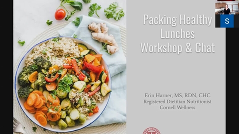 Thumbnail for entry Cornell Wellness' Packing Healthy Lunches Workshop