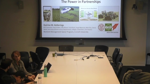 Thumbnail for entry Technology and Our Land-Grant University Mission in Nutrient Management, The Power in Partnerships