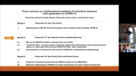 Thumbnail for Mathmatical Modeling of COVID II