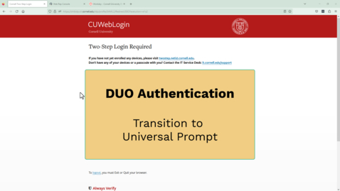 Thumbnail for DUO Universal Prompt