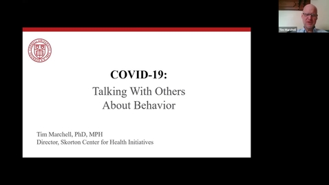 Thumbnail for Talking With Others About Behavior - Managers Forum 8/28