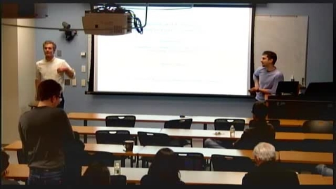 Thumbnail for ORIE Colloquium on 5/6/2014 - Alexander Sasha Rakhlin: Learning and Estimation: Separated at Birth, Reunited at Last