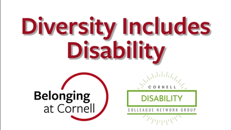 Thumbnail for entry Interview with Aubrey Lang | Diversity Includes Disability
