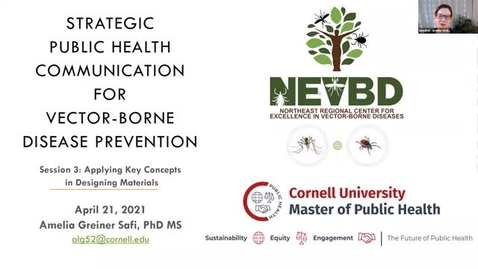 Thumbnail for Public Health Communications Lecture Series - Day 3, April 21, 2021