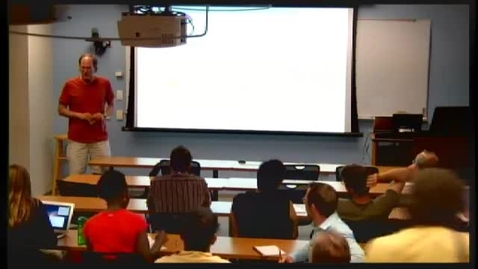 Thumbnail for CAM Colloquium, September 07, 2012 - Danielle S. Bassett