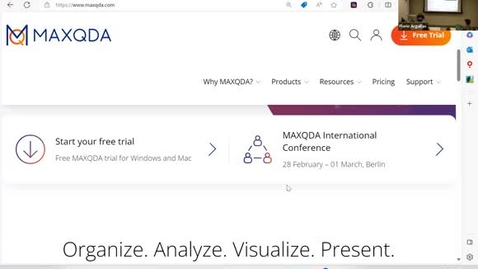 Thumbnail for Qualitative Analysis MaxQDA.mp4
