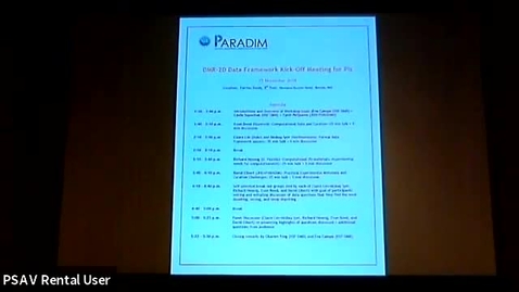 Thumbnail for PARADIM JHU Data Meeting