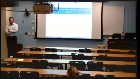 Thumbnail for CAM Colloquium - August 24, 2012: Josh Reed