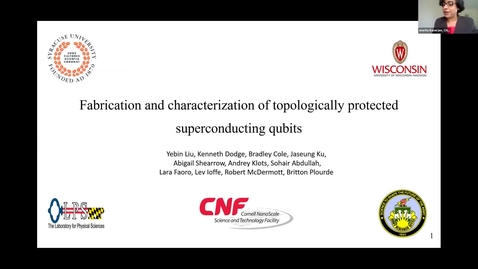 Thumbnail for 2021 CNF Virtual Annual Meeting, Video 4; Yebin Liu, CNF User