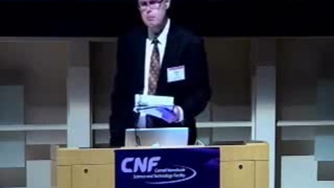 Thumbnail for entry CNF 35th Anniversary - Introductory Remarks