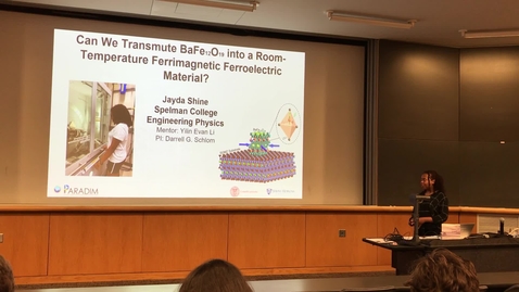 Thumbnail for 2022 REU Presentation: Jayda Shine