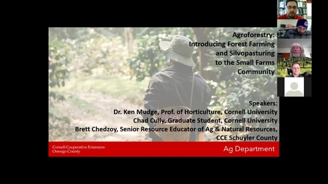 Thumbnail for entry Agroforestry Workshop:  Introducing Forest Farming and Silvopasture to the Small Farms Community