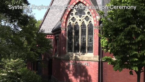Thumbnail for Systems Engineering 2024 Commencement Ceremony