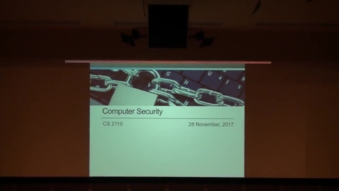 Thumbnail for CS2110-FA17-27 Session 27