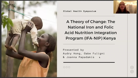 Thumbnail for entry A Theory of Change: The National Iron and Folic Acid Nutrition Integration Program (IFA-NIP) Kenya