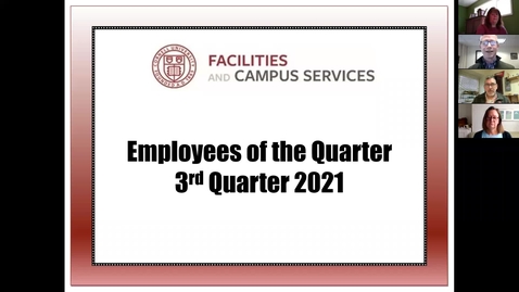 Thumbnail for entry FCS 3rd Qtr 2021 Employee of the Quarter celebration  (4.22.21)