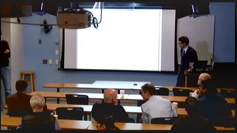 Thumbnail for ORIE Colloquium,  2015-01-26 - Damek Davis: The Design and Analysis of Large-scale Operator-splitting Schemes