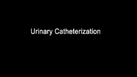Thumbnail for entry Feline Urethral Catherization