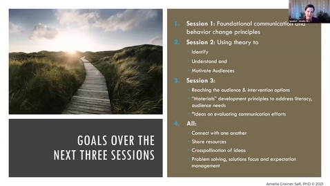 Thumbnail for Public Health Communications Lecture Series - Day 2, April 7, 2021