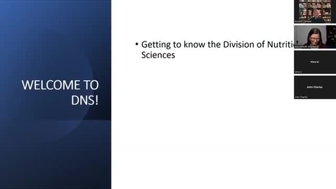 Thumbnail for DNS Pre-Enroll Advising Session for Incoming Students (2022)