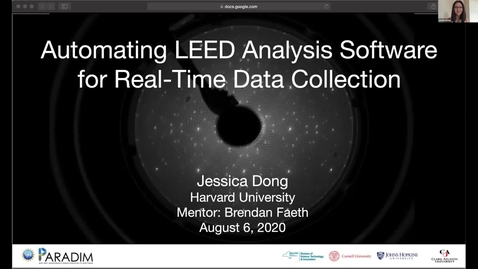 Thumbnail for Jessica Dong 2020 REU final presentation