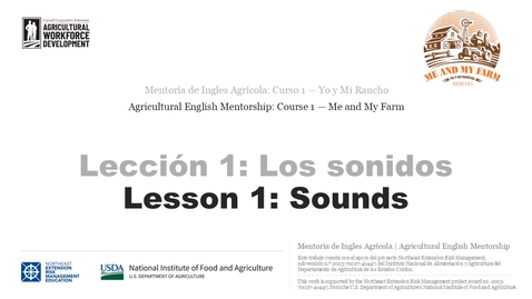 Thumbnail for Lección 1 vídeo | Los sonidos