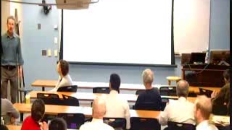 Thumbnail for ORIE Colloquium on 2/17/2012 - Dawn Woodard: Efficiency of Markov Chain Methods in Bayesian Statistics