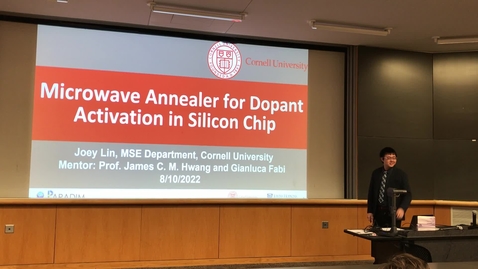Thumbnail for 2022 REU Presentation: Joey Lin