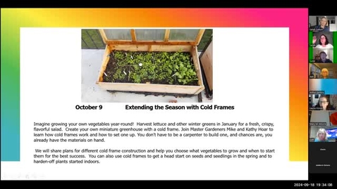 Thumbnail for MG Webinar_Handharvesting Native Wildflower Seed_September 18 2024