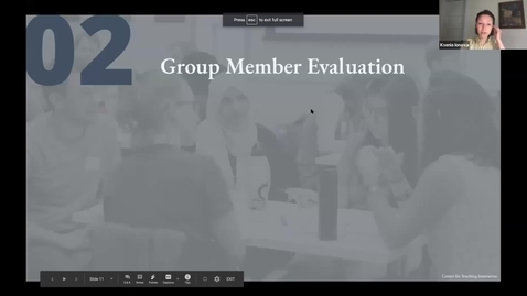 Thumbnail for Group Member Evaluation Sample Scenario