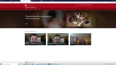 Thumbnail for Providing captions for Zoom classes recorded to the cloud