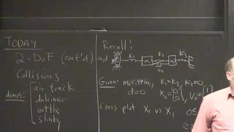 Thumbnail for entry 08 - Normal Modes; Midpoint Method; Collisions Session 8