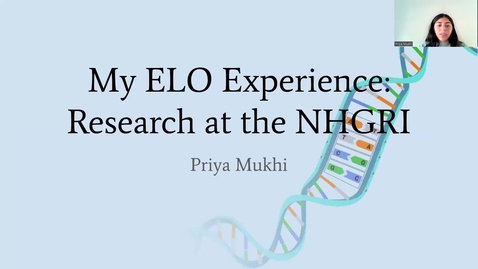 Thumbnail for Medical Foods and Protein Diets: Stressors in the caregiving experience (NHGRI) - Priya Mukhi