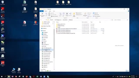 Thumbnail for Association Database (Admin) - Reset/Repair Database