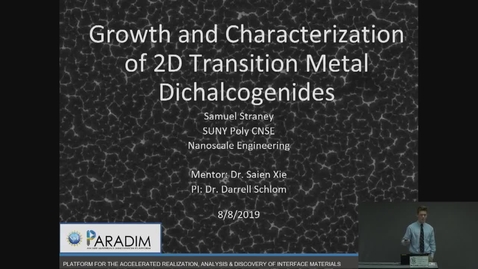 Thumbnail for 2019_NNCI_REU_Presentations_-_Samuel_Straney