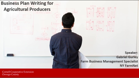 Thumbnail for Business Plan Writing for Agricultural Producers