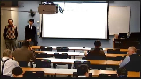 Thumbnail for ORIE Colloquium on 12/16/2013 - Kuang Xu: On the Power of (even a little) Resource Pooling and Flexibility