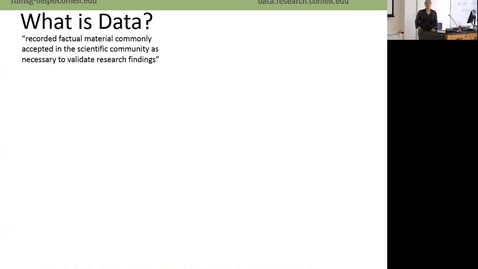 Thumbnail for 2018 Science Immersion_Data Organization