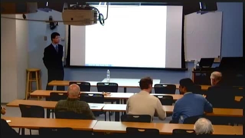Thumbnail for ORIE Colloquium on 12/2/2014 - Linwei (Lawrence) Xin: New Approaches to Inventory Control: Algorithms and Asymptotics